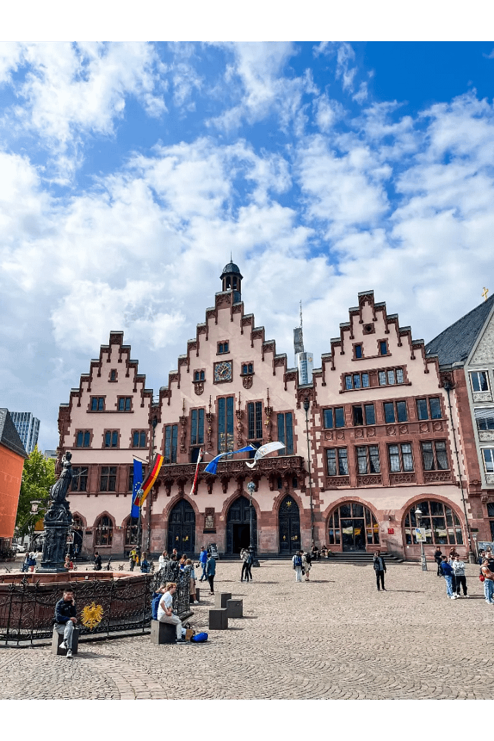 Frankfurt Christmas Market - The Römer Square and The Town Hall is the main place for all Christmas Activities.